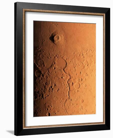 Gusev Crater And River, Mars-Detlev Van Ravenswaay-Framed Photographic Print