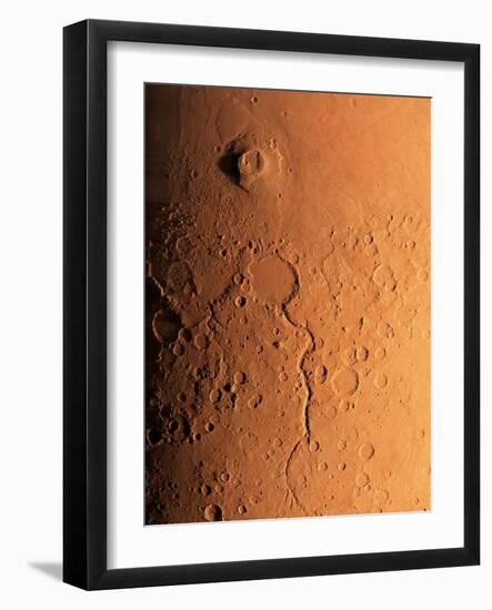 Gusev Crater And River, Mars-Detlev Van Ravenswaay-Framed Photographic Print