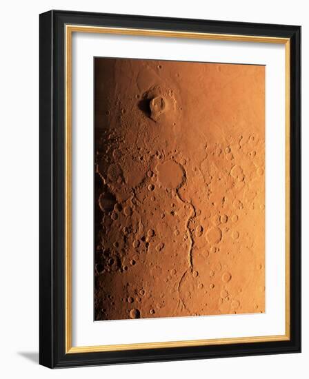 Gusev Crater And River, Mars-Detlev Van Ravenswaay-Framed Photographic Print