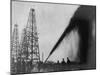Gusher in a Port Arthur, Texas Oil Well in 1901-null-Mounted Art Print