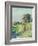 Gust of Wind, 1881 (oil on canvas)-Claude Monet-Framed Giclee Print