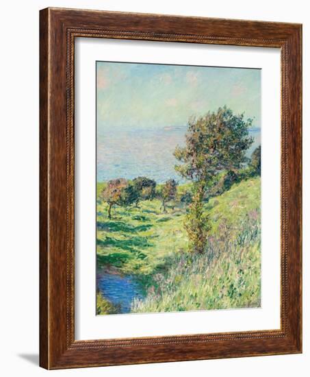 Gust of Wind, 1881 (oil on canvas)-Claude Monet-Framed Giclee Print