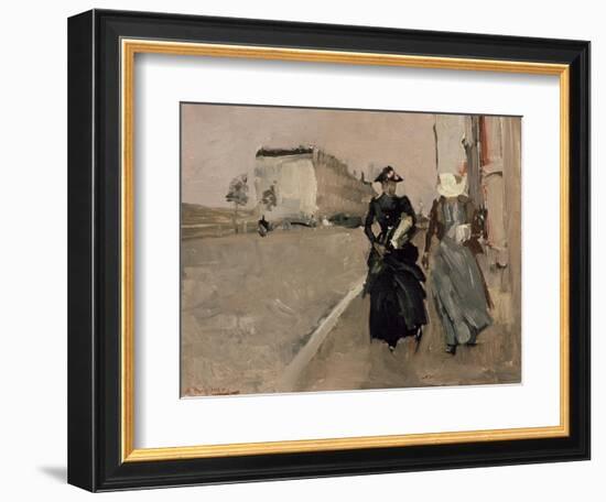 Gust of Wind-George Hendrik Breitner-Framed Giclee Print