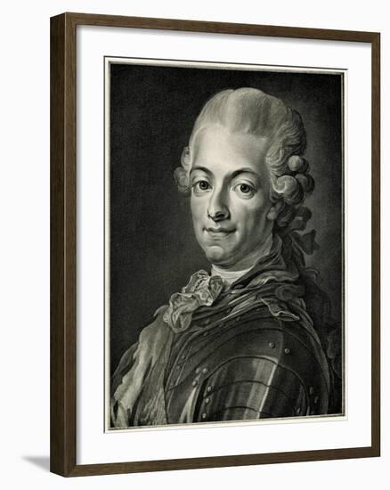 Gustav III., 1884-90-null-Framed Giclee Print