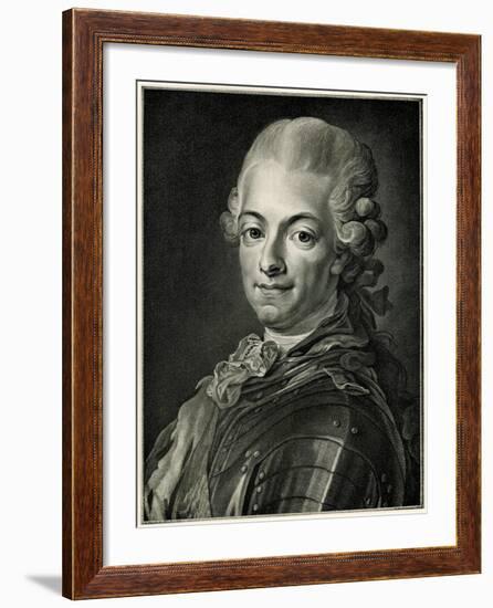 Gustav III., 1884-90-null-Framed Giclee Print