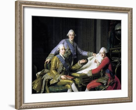 Gustav III of Sweden-null-Framed Giclee Print