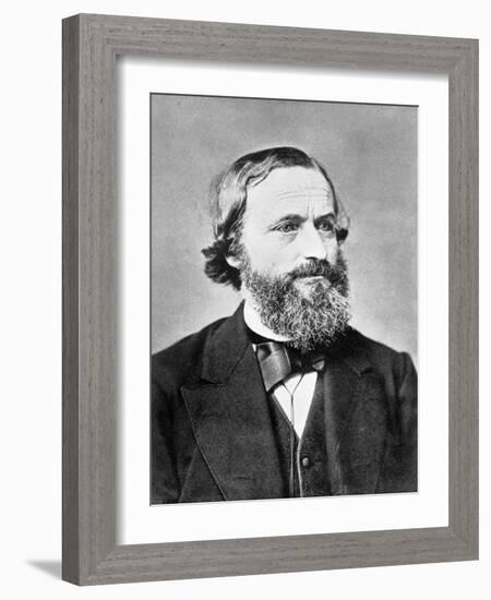 Gustav Kirchhoff, German Physicist-Science Source-Framed Giclee Print