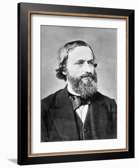 Gustav Kirchhoff, German Physicist-Science Source-Framed Giclee Print