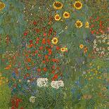 Flower Garden (detail)-Gustav Klimt-Art Print