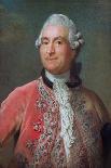 Portrait of Louis XV King of France-Gustav Lundberg-Giclee Print