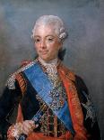 Portrait of Louis XV King of France-Gustav Lundberg-Giclee Print