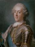 Portrait of Louis XV King of France-Gustav Lundberg-Giclee Print