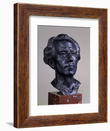 Gustav Mahler, 1909-Auguste Rodin-Framed Giclee Print