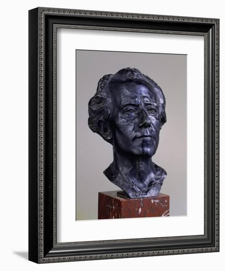 Gustav Mahler, 1909-Auguste Rodin-Framed Giclee Print