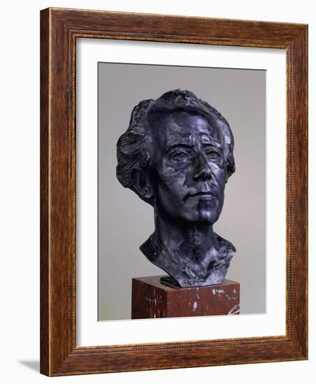 Gustav Mahler, 1909-Auguste Rodin-Framed Giclee Print