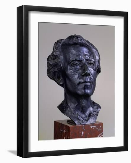 Gustav Mahler, 1909-Auguste Rodin-Framed Giclee Print