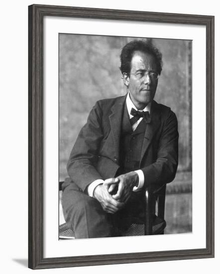 Gustav Mahler, Austrian Composer and Conductor, 1900s-null-Framed Photographic Print