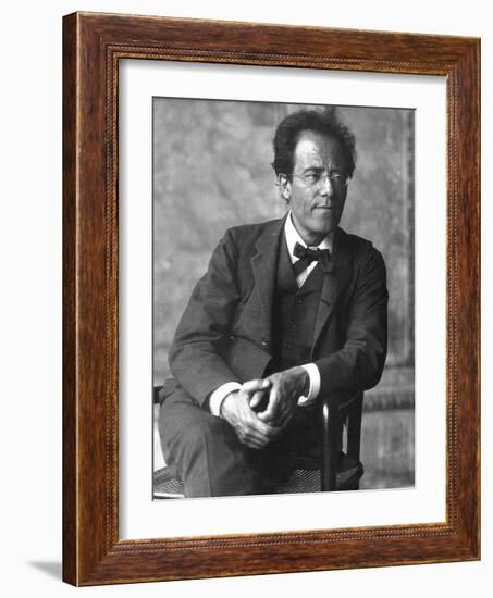 Gustav Mahler, Austrian Composer and Conductor, 1900s-null-Framed Photographic Print