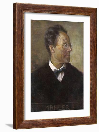 Gustav Mahler Austrian Musician-null-Framed Art Print