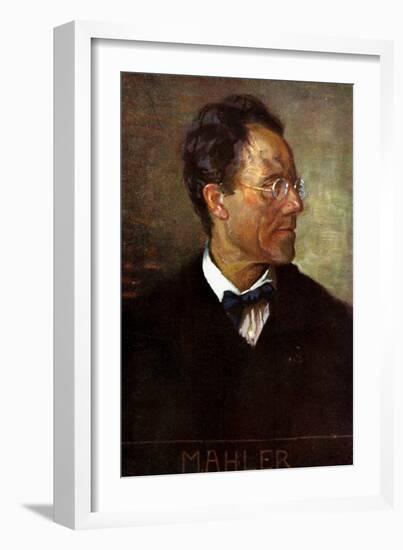 Gustav Mahler-Unknown Artist-Framed Giclee Print