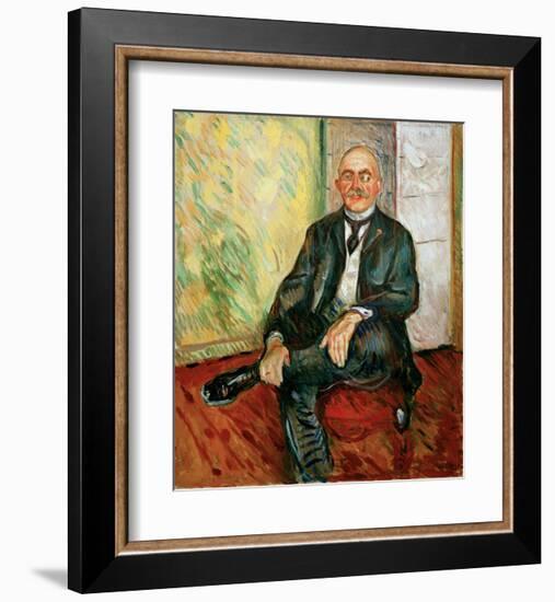 Gustav Schiefler, 1908-Edvard Munch-Framed Giclee Print