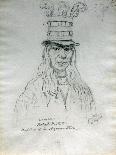 Portrait of James Delaware - a Delaware Indian-Gustav Sohon-Framed Giclee Print