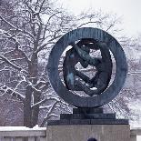 Granite monolith from Vigeland Gardens in Oslo. Artist: Gustav Vigeland-Gustav Vigeland-Photographic Print