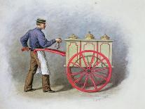 The Ice Cream Seller, 1895-Gustav Zafaurek-Framed Giclee Print