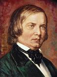 Portrait of Robert Schumann (1810-1856)-Gustav Zerner-Framed Giclee Print