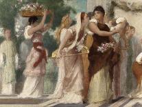 Women Merchants, San Francisco, California, 19th Century-Gustave Boulanger-Giclee Print