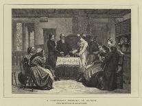 A Protestant Wedding in Alsace-Gustave Brion-Giclee Print