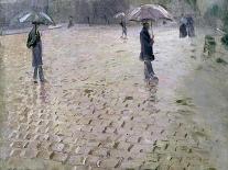 Paris Street; Rainy Day, 1877-Gustave Caillebotte-Giclee Print