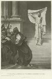 La Répétition du "Joueur de Flûte..." et de "la Femme de Diomède" dans l'atrium de la Maison-Gustave Clarence Rodolphe Boulanger-Framed Giclee Print