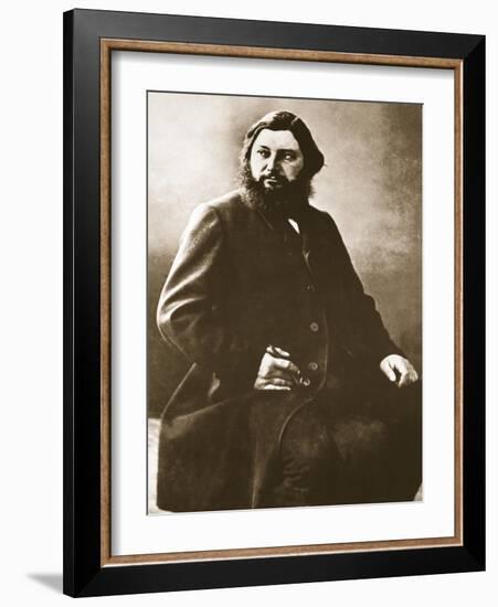 Gustave Courbet, C.1861-Nadar-Framed Giclee Print