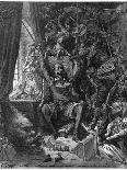 Satan in Council, from Book I of 'Paradise Lost' by John Milton (1608-74) Engraved by Stephane…-Gustave Dor?-Giclee Print