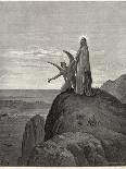 Illustration from Edgar Allan Poe's 'The Raven', 1882-Gustave Dor?-Giclee Print
