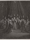 The Holy Spirit Descends on the Apostles and Their Associates with the Gift of Tongues-Gustave Dor?-Photographic Print