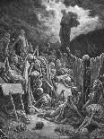 Jesus is Tempted by Satan in the Wilderness-Gustave Dor?-Photographic Print