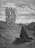 Beatrice and Dante Rising to the Fifth Heaven-Gustave Dore-Giclee Print