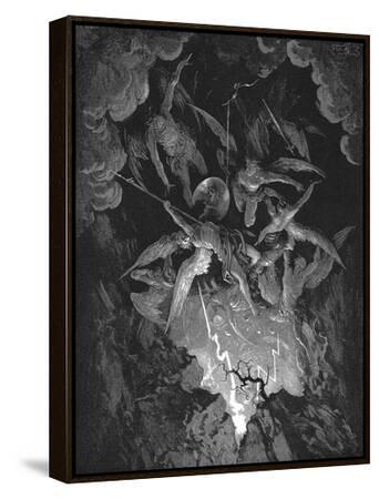 Illustration from John Milton's Paradise Lost, 1866' Giclee