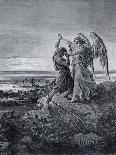 The Archangel Michael and His Angels Fighting the Dragon, 1865-1866-Gustave Doré-Giclee Print