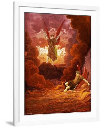 Paradise Lost: Satan and Beelzebub' Giclee Print - Gustave