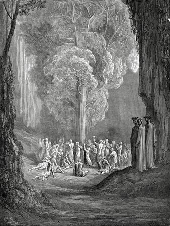 The Burden of Pride, from 'The Divine Comedy' (Purgatorio) by Dante  Alighieri (1265-1321)…' Giclee Print - Gustave Doré