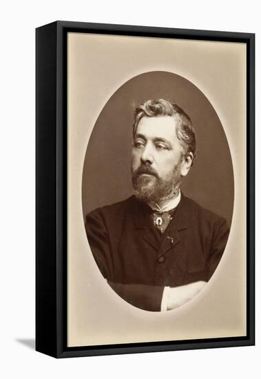 Gustave Eiffel, buste dans un ovale, bras droit sur la poitrine-Eugène Ernest Appert-Framed Premier Image Canvas