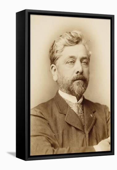 Gustave Eiffel, Chest, Right Arm Folded across Chest-François Touranchet-Framed Premier Image Canvas