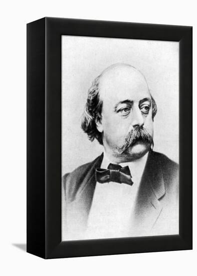 Gustave Flaubert, French Novelist, 19th Century-Felix Nadar-Framed Premier Image Canvas