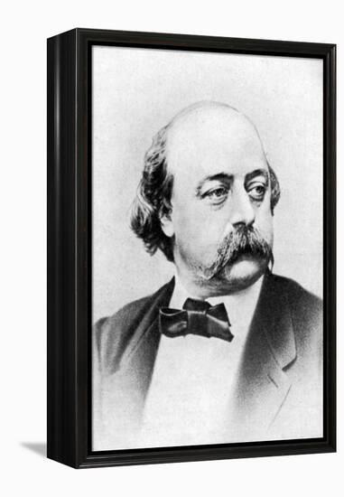 Gustave Flaubert, French Novelist, 19th Century-Felix Nadar-Framed Premier Image Canvas