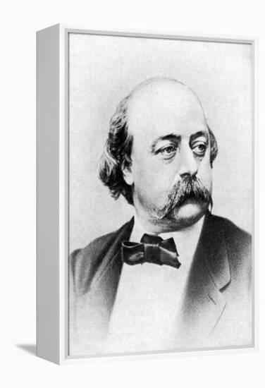 Gustave Flaubert, French Novelist, 19th Century-Felix Nadar-Framed Premier Image Canvas