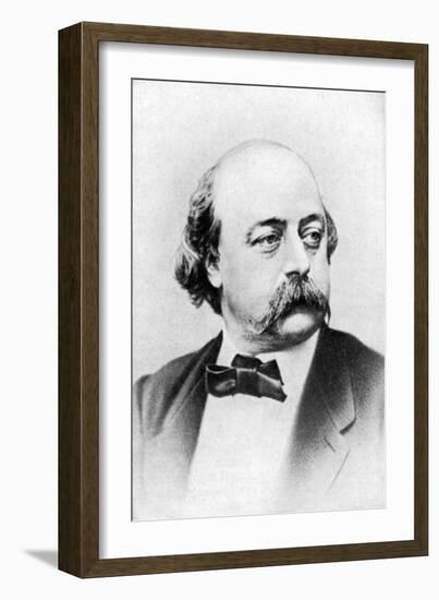 Gustave Flaubert, French Novelist, 19th Century-Felix Nadar-Framed Giclee Print