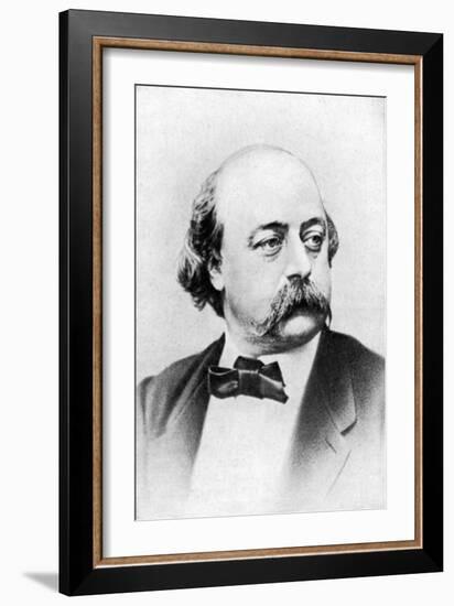 Gustave Flaubert, French Novelist, 19th Century-Felix Nadar-Framed Giclee Print